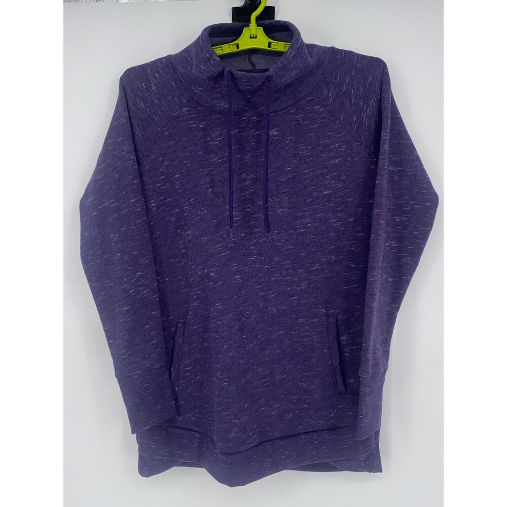 NWT Tek Gear Mens Purple Ultra Soft Fleece Hoodie